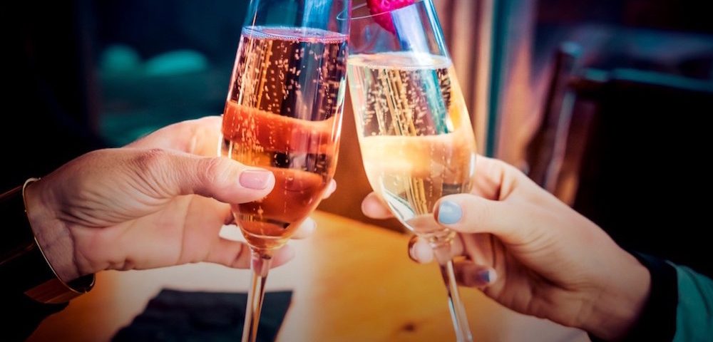 Champagne Toast, New Years Eve Celebration at The Christy