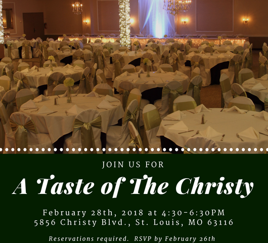 A Taste of The Christy, February Event
