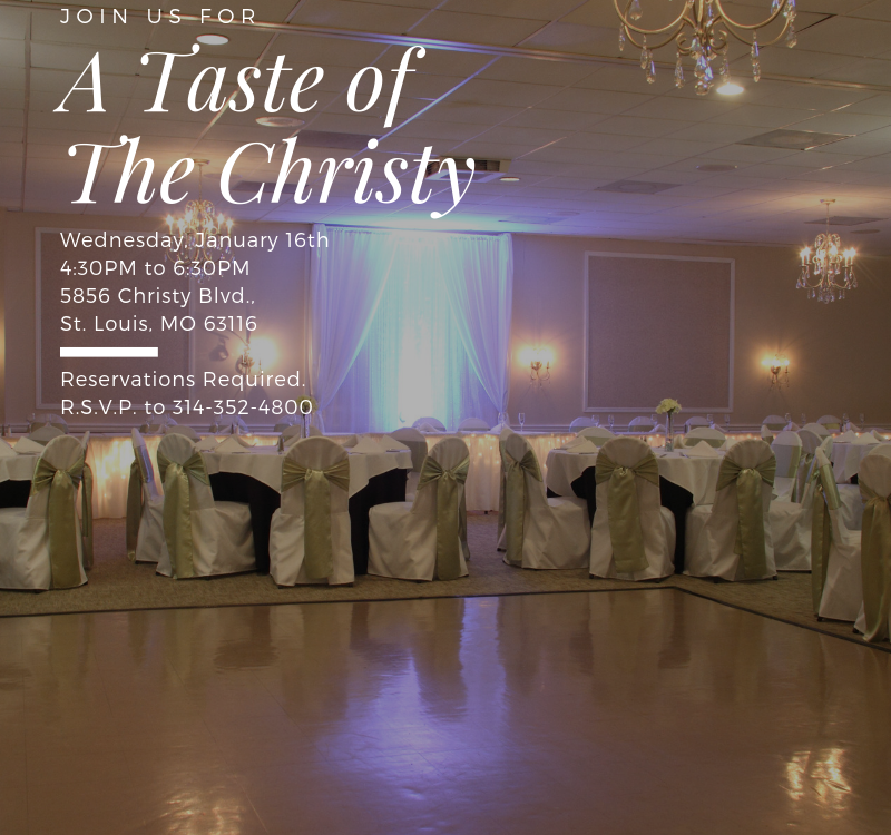 christy tasting january 2019 wedding event catering st louis